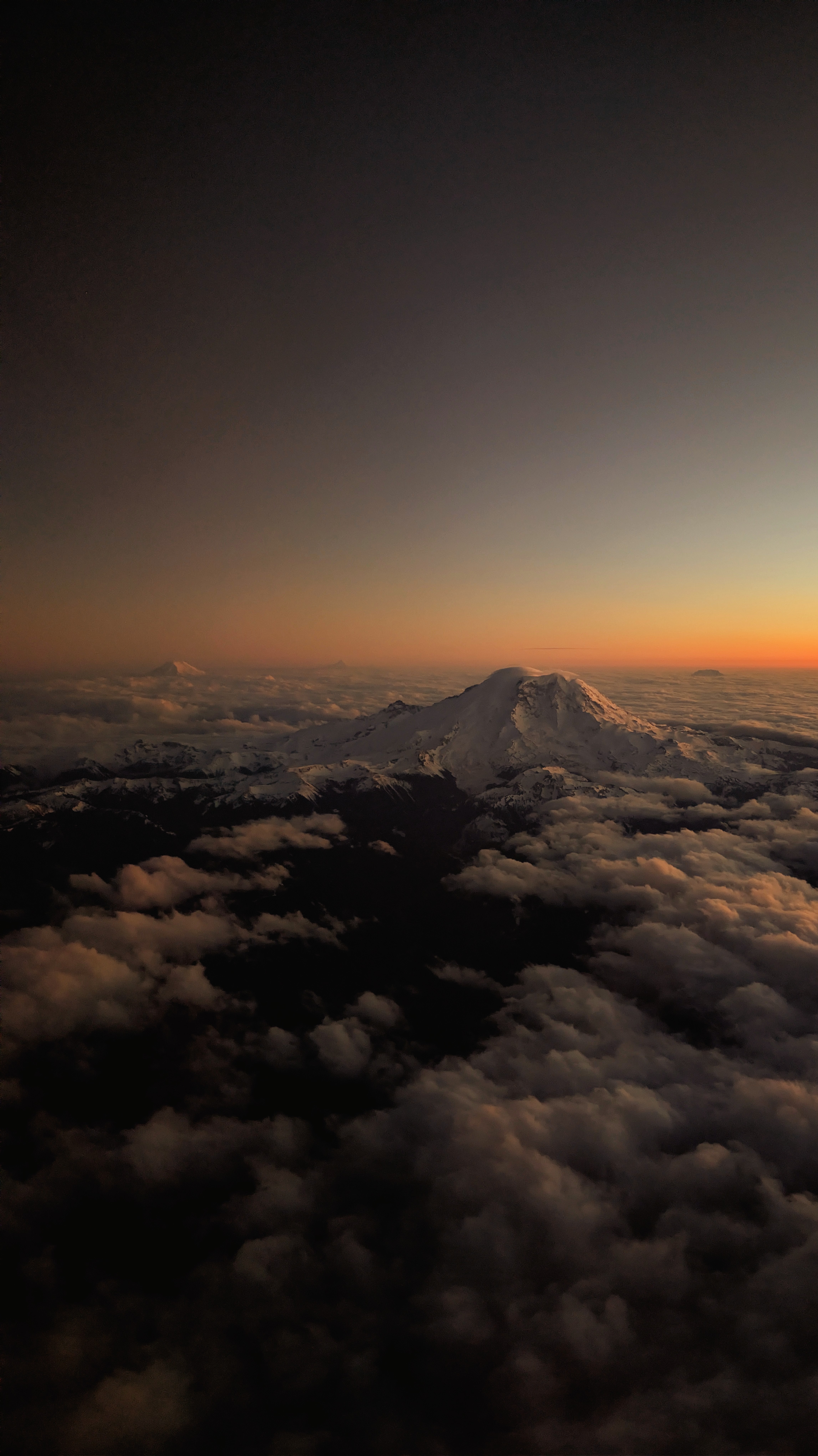 Mount Rainier from the window
